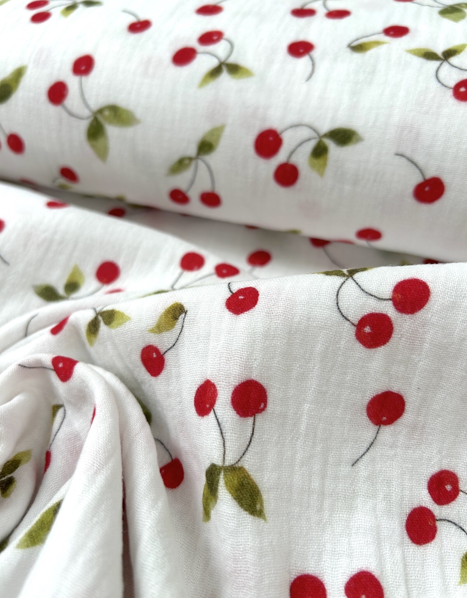 Double Gauze - Very Cherry