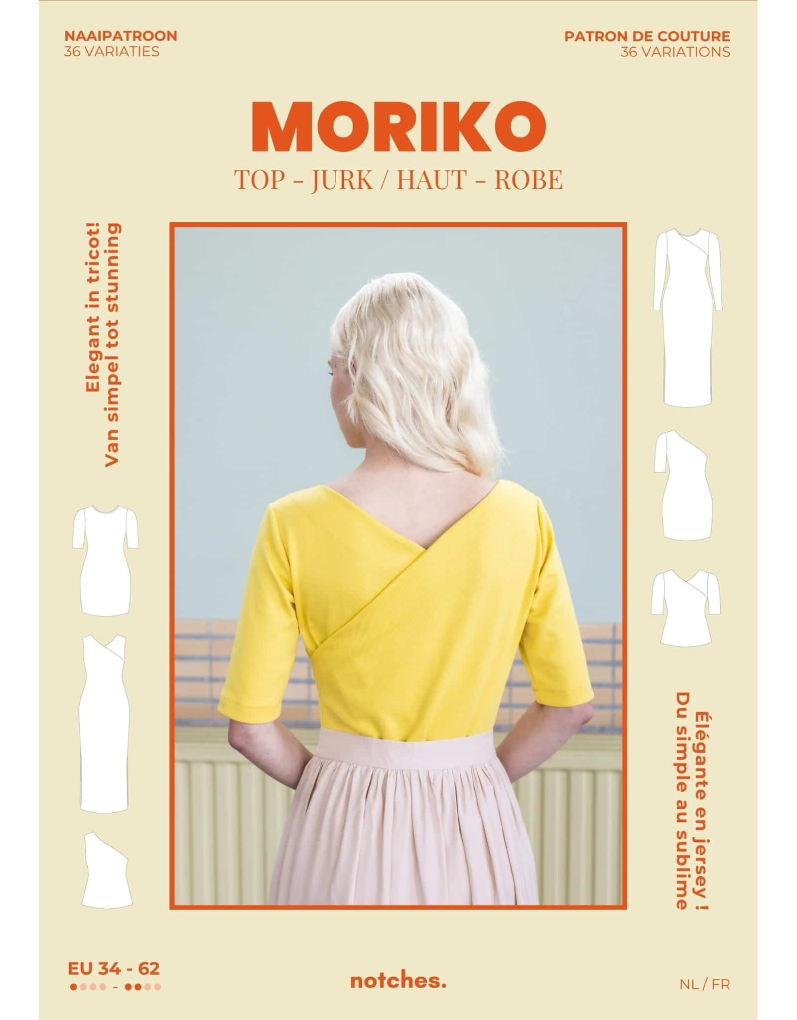 notches Patroon - Moriko -  Top & Jurk