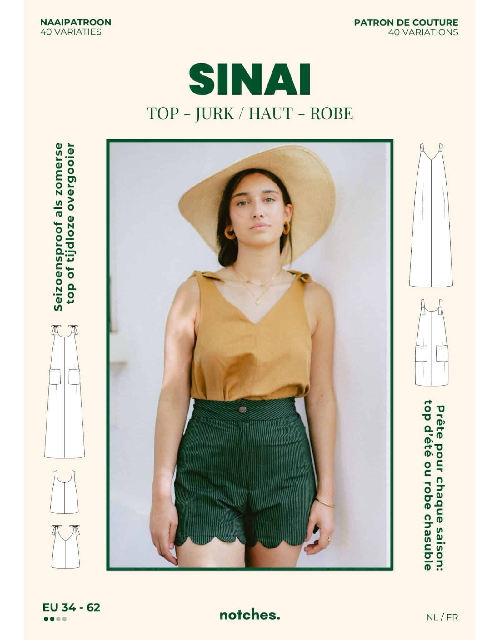 notches Patroon - SINAI top & jurk