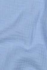 Double Gauze - Effen - Licht Blauw