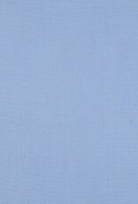 Double Gauze - Effen - Licht Blauw