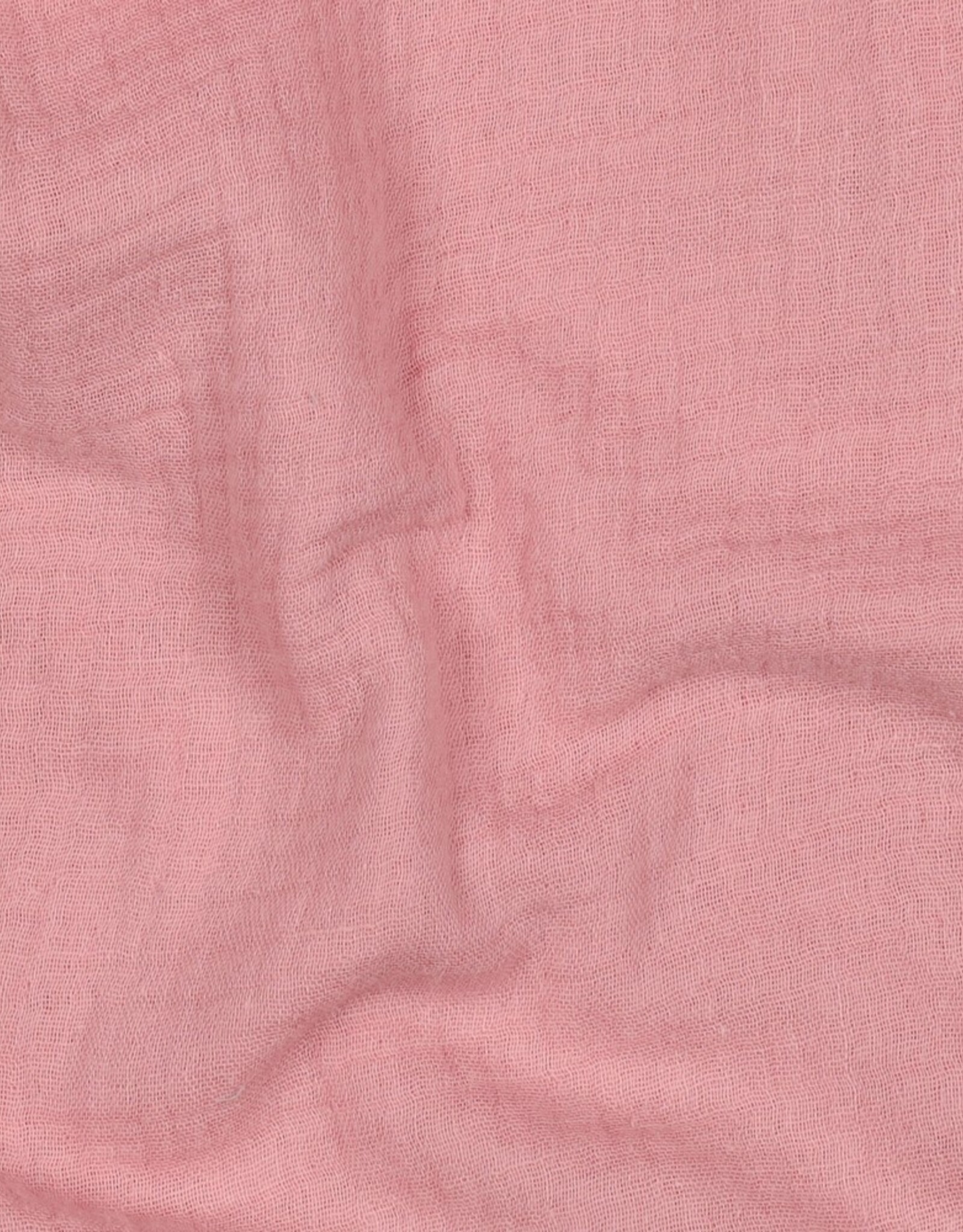 Double Gauze - Effen - Zacht rose