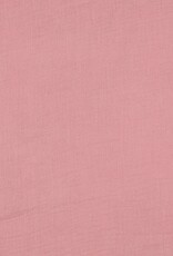 Double Gauze - Effen - Zacht rose