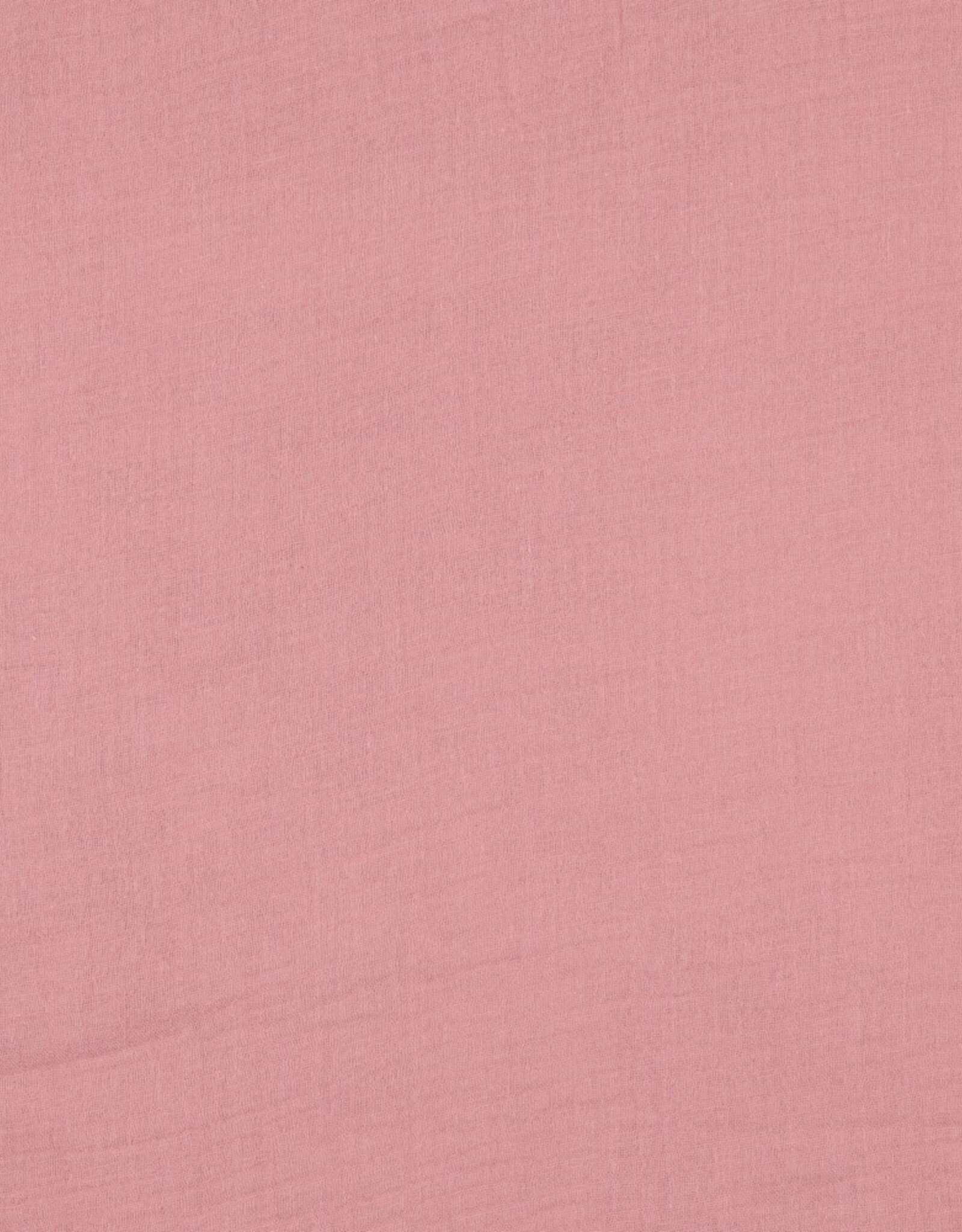 Double Gauze - Effen - Zacht rose