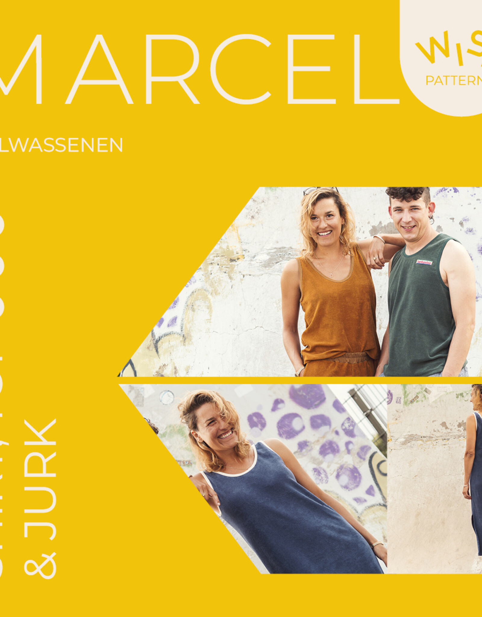 WISJ Patroon -  Marcel top & jurk