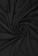 Fibre Mood Linnenlook crepe - Suvi - Zwart