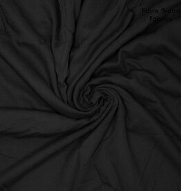 Fibre Mood Linnenlook crepe - Suvi - Zwart