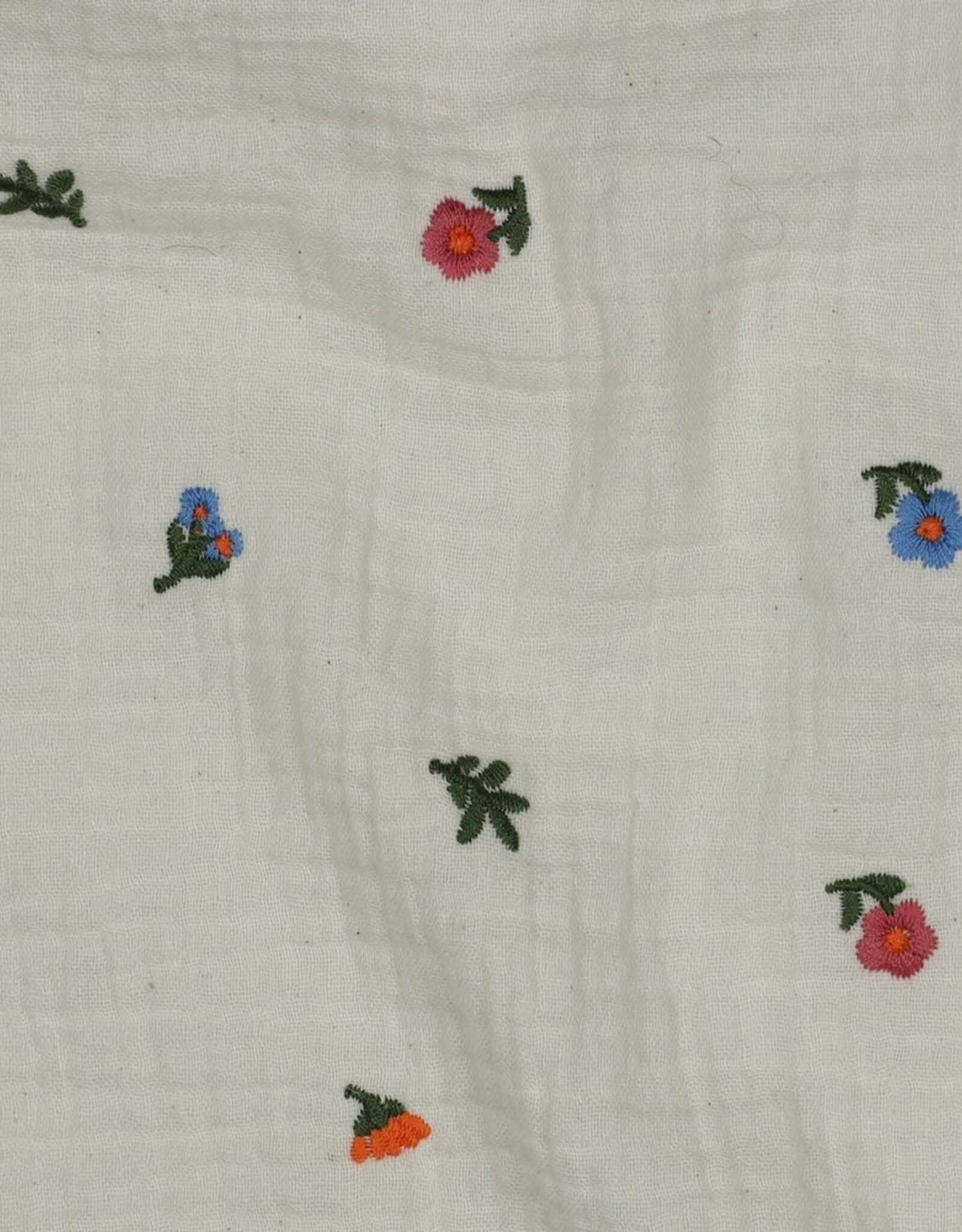Double Gauze - Broderie - Little Flower