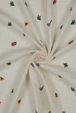 Double Gauze - Broderie - Little Flower