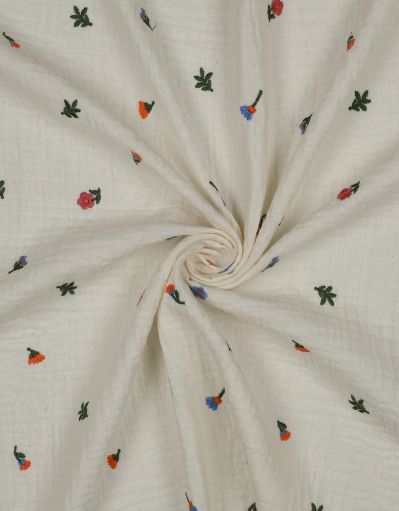 Double Gauze - Broderie - Little Flower