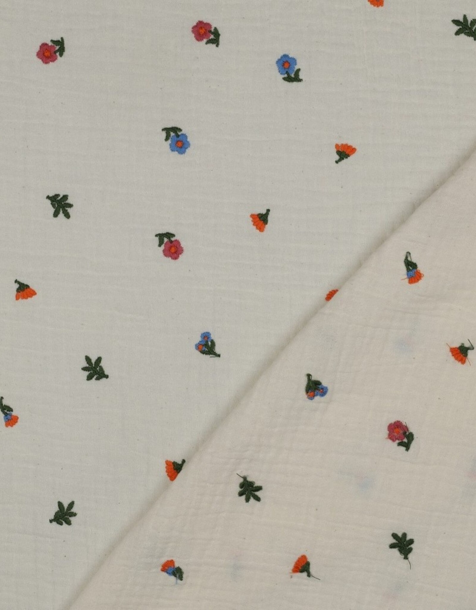 Double Gauze - Broderie - Little Flower