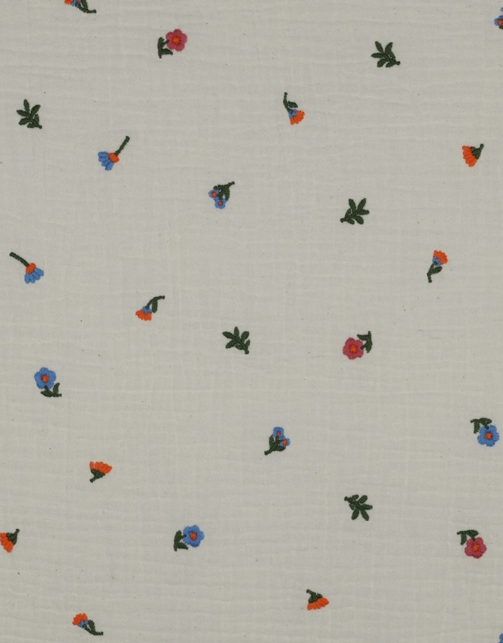Double Gauze - Broderie - Little Flower