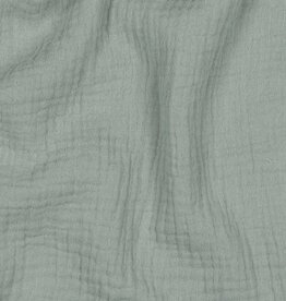 Double Gauze - Effen - Dusty Mint