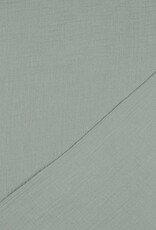 Double Gauze - Effen - Dusty Mint