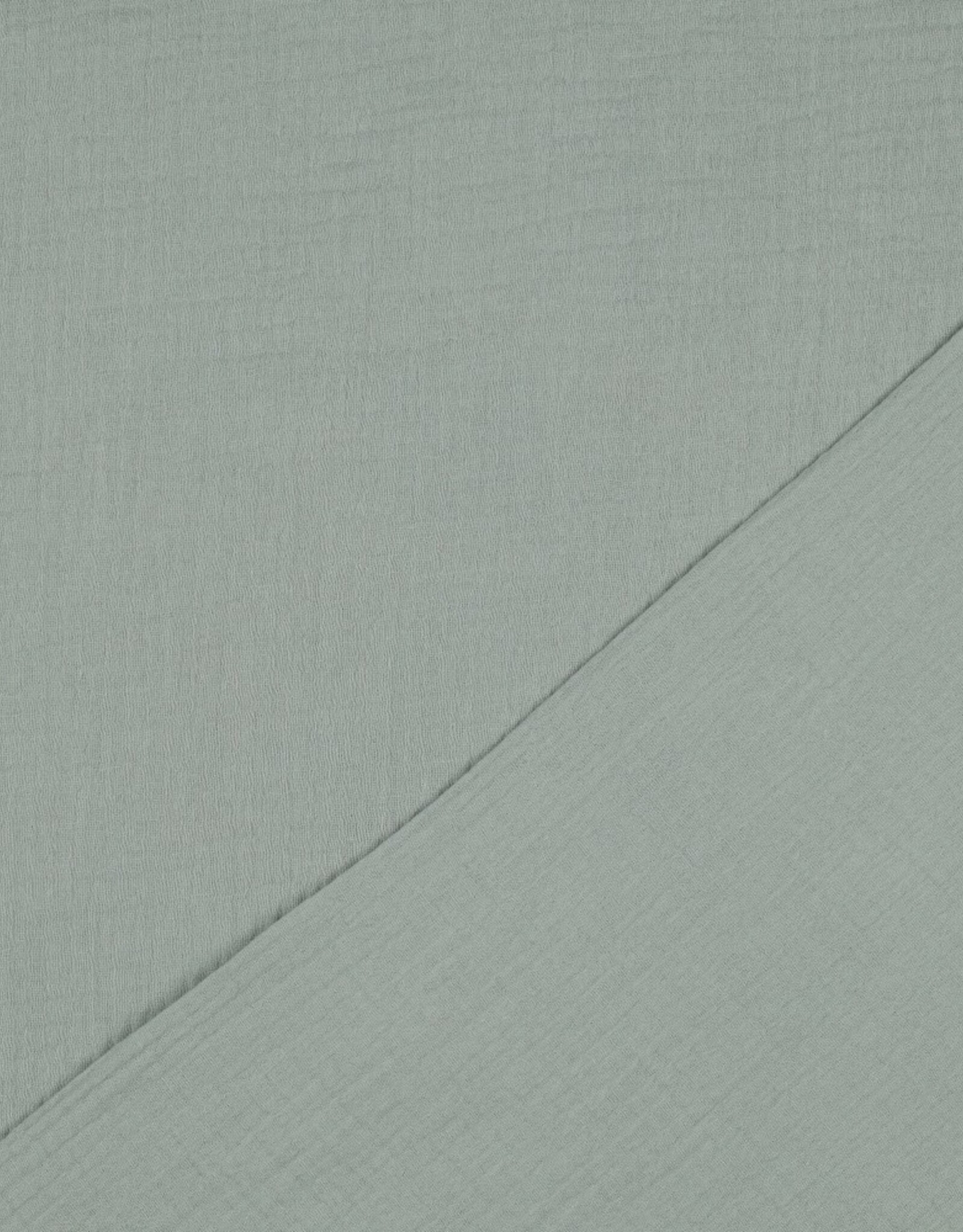 Double Gauze - Effen - Dusty Mint