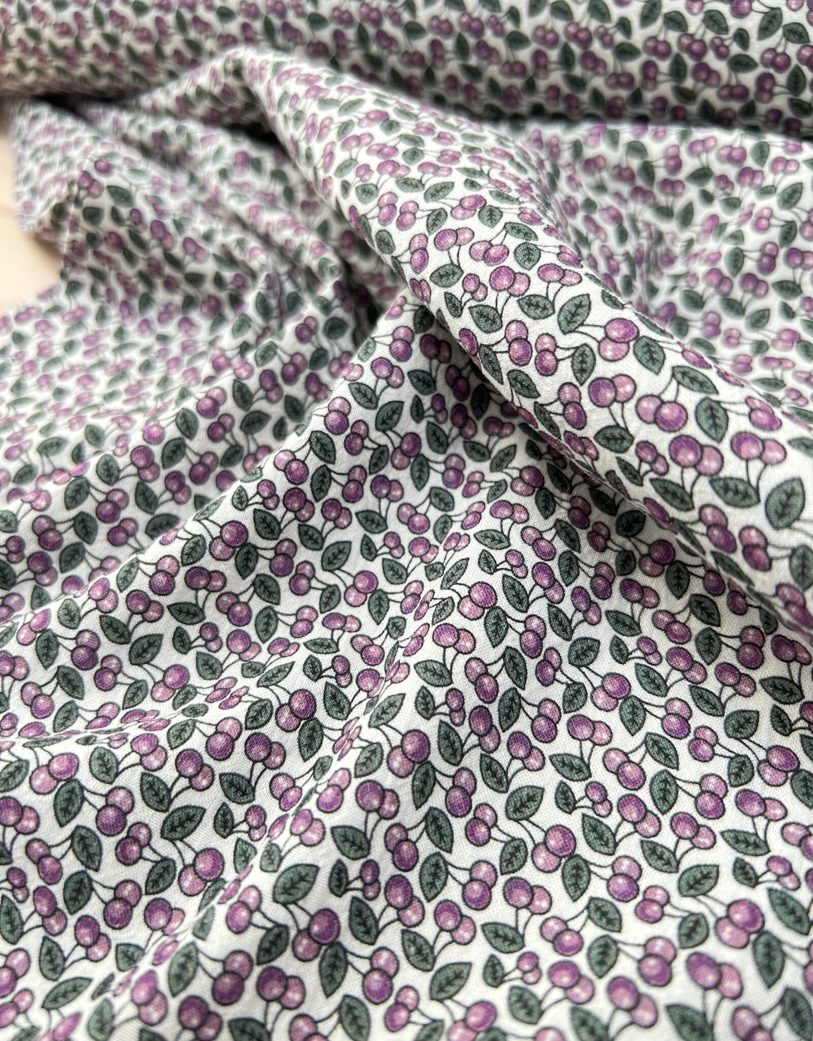 Seersucker - Very Cherry - Purple