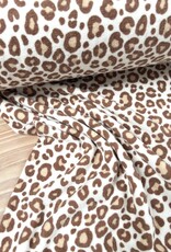 Rekbare Badstof - Spons - Panter Spots