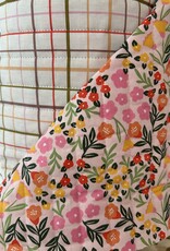 Stepper katoen - Flowers & Checks