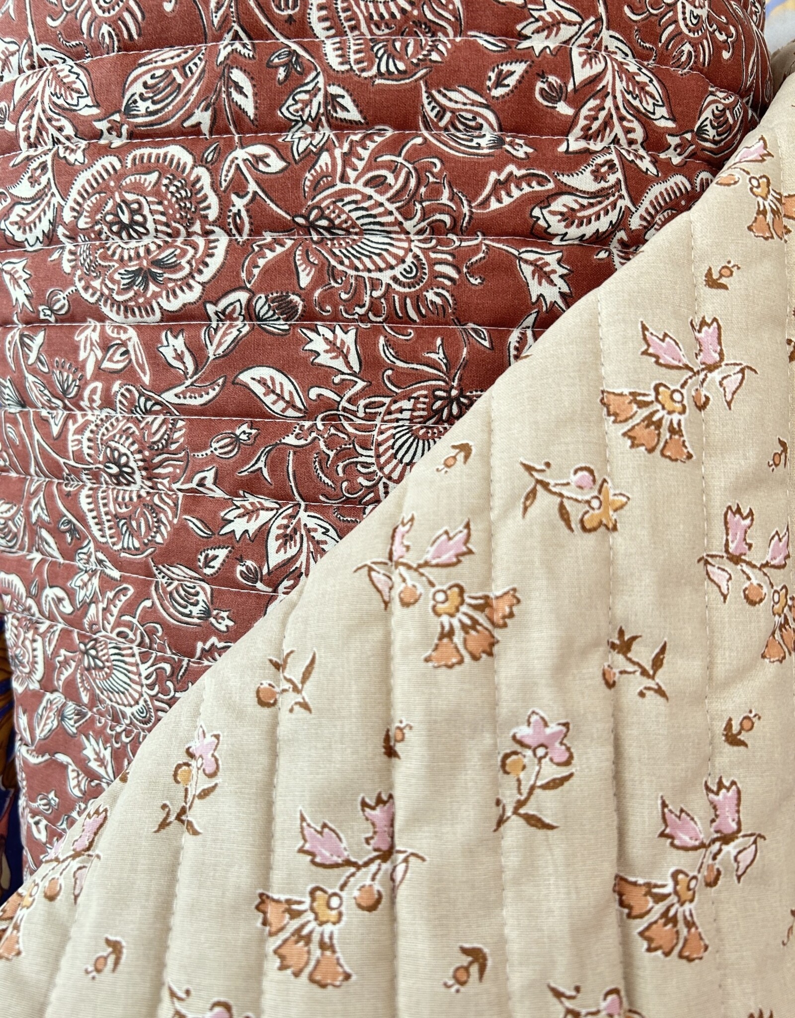 Stepper katoen - Rusty flowers