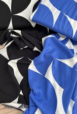 Viscose Poplin - Bauhaus - Blauw