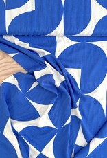 Viscose Poplin - Bauhaus - Blauw