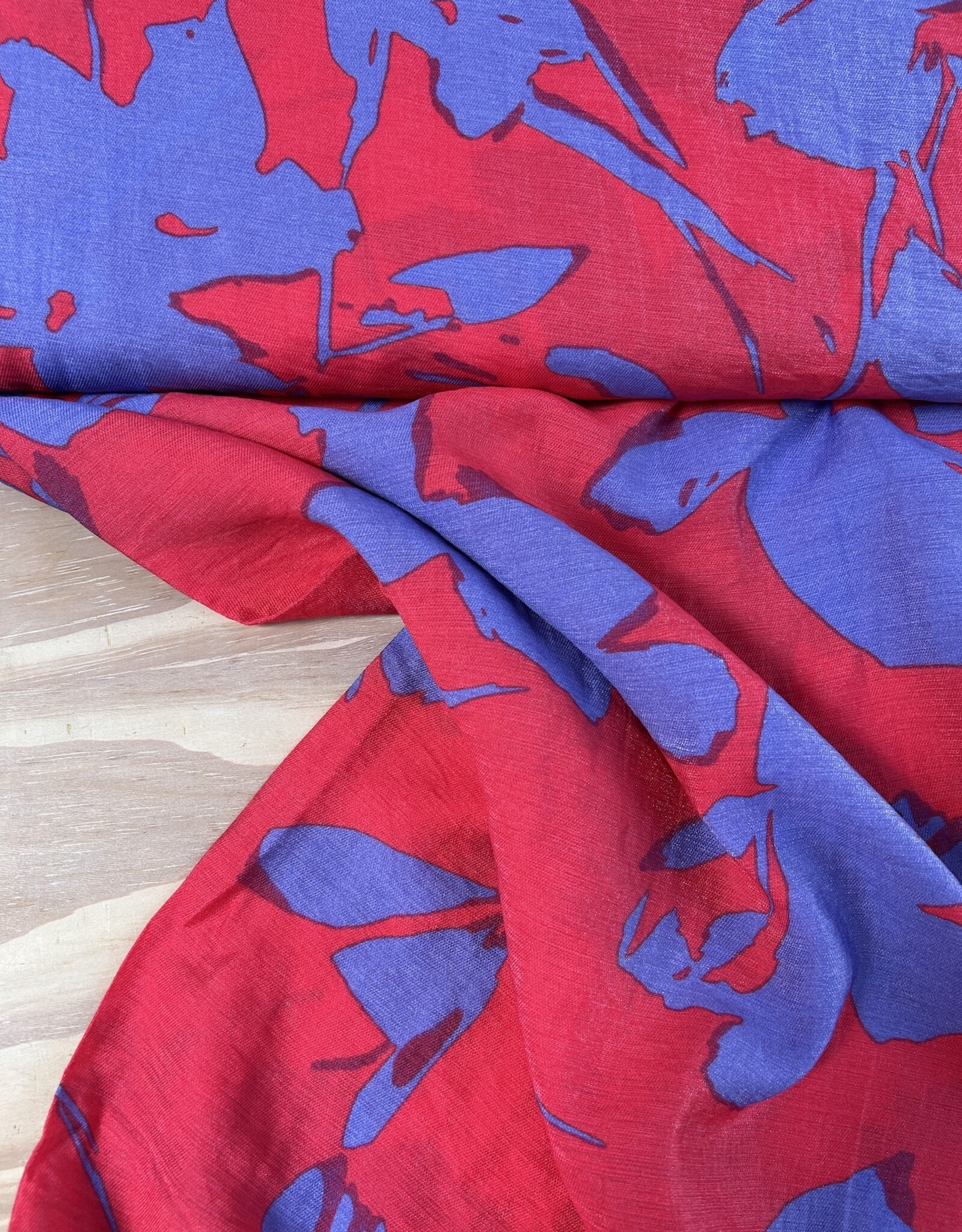 Viscose Structuur - summer vibes