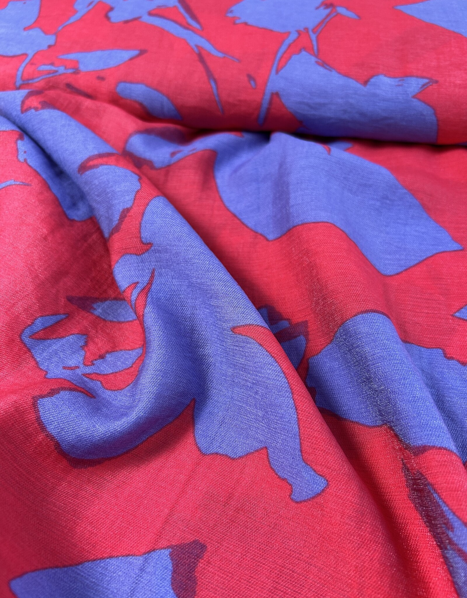 Viscose Structuur - summer vibes