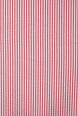 Seersucker - Steep - Rood