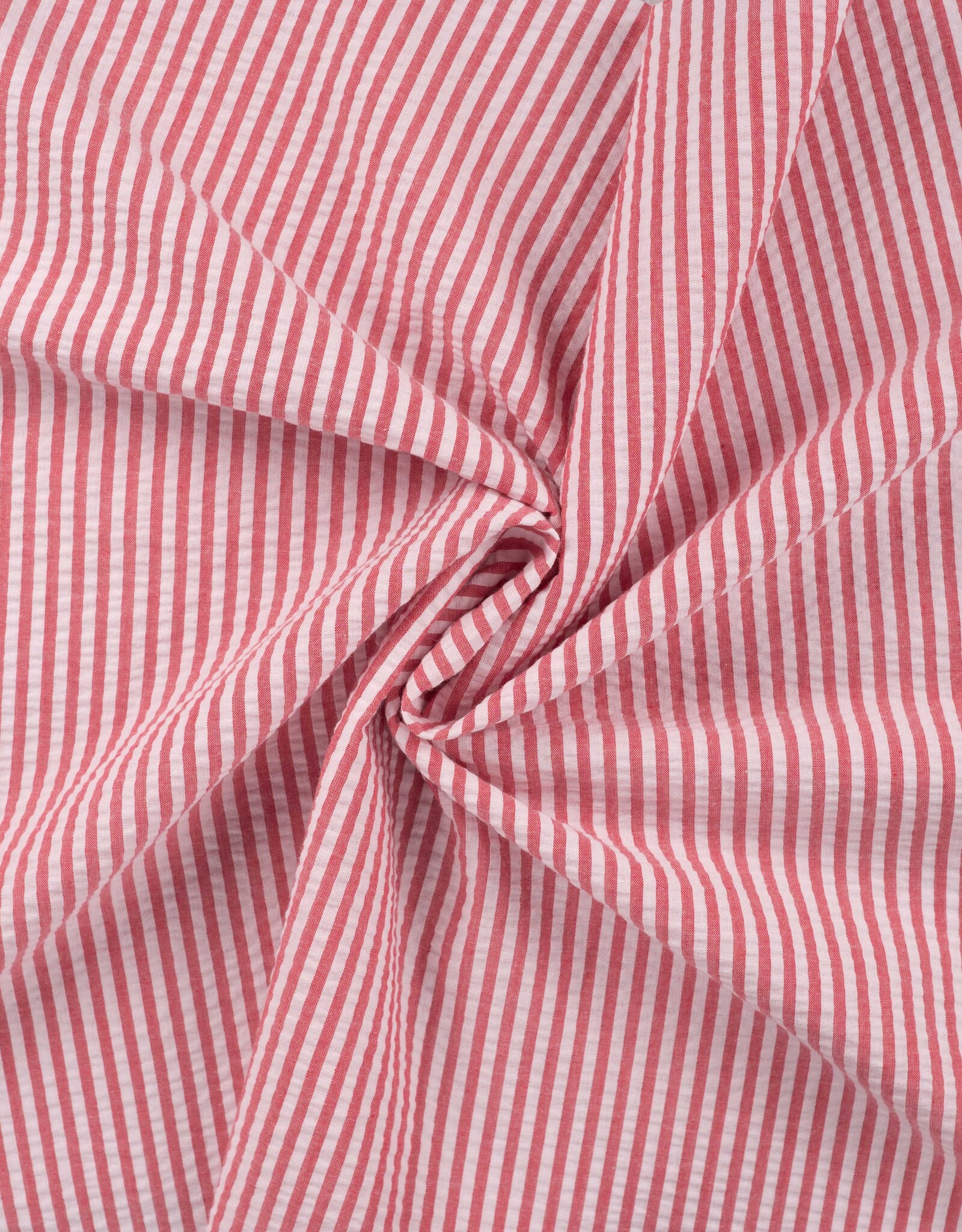 Seersucker - Steep - Rood