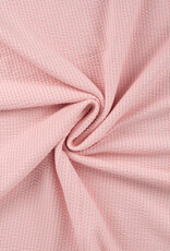 Seersucker Tricot - Rose