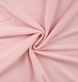 Seersucker Tricot - Rose