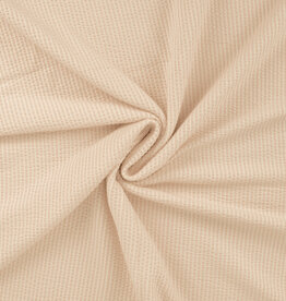Seersucker Tricot - Beige
