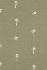 Double Gauze - Broderie - Palmtree