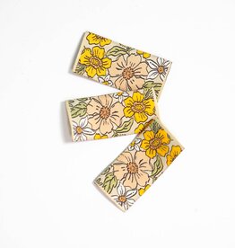 5 Naailabels - Flowers