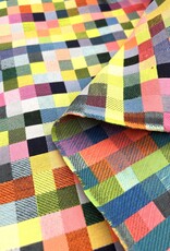 Canvas Jacquard - Neon Blox Canvas Jacquard - Neon Blox