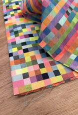 Canvas Jacquard - Neon Blox Canvas Jacquard - Neon Blox