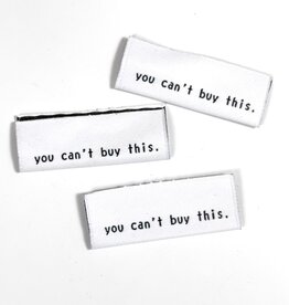 5 Naailabels - You Can't ... - Wit