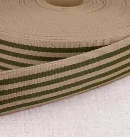 Tassenband - Beige/Kaki