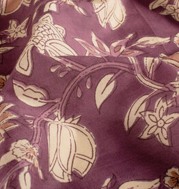 Voile Batik Katoen - Flowers of the world