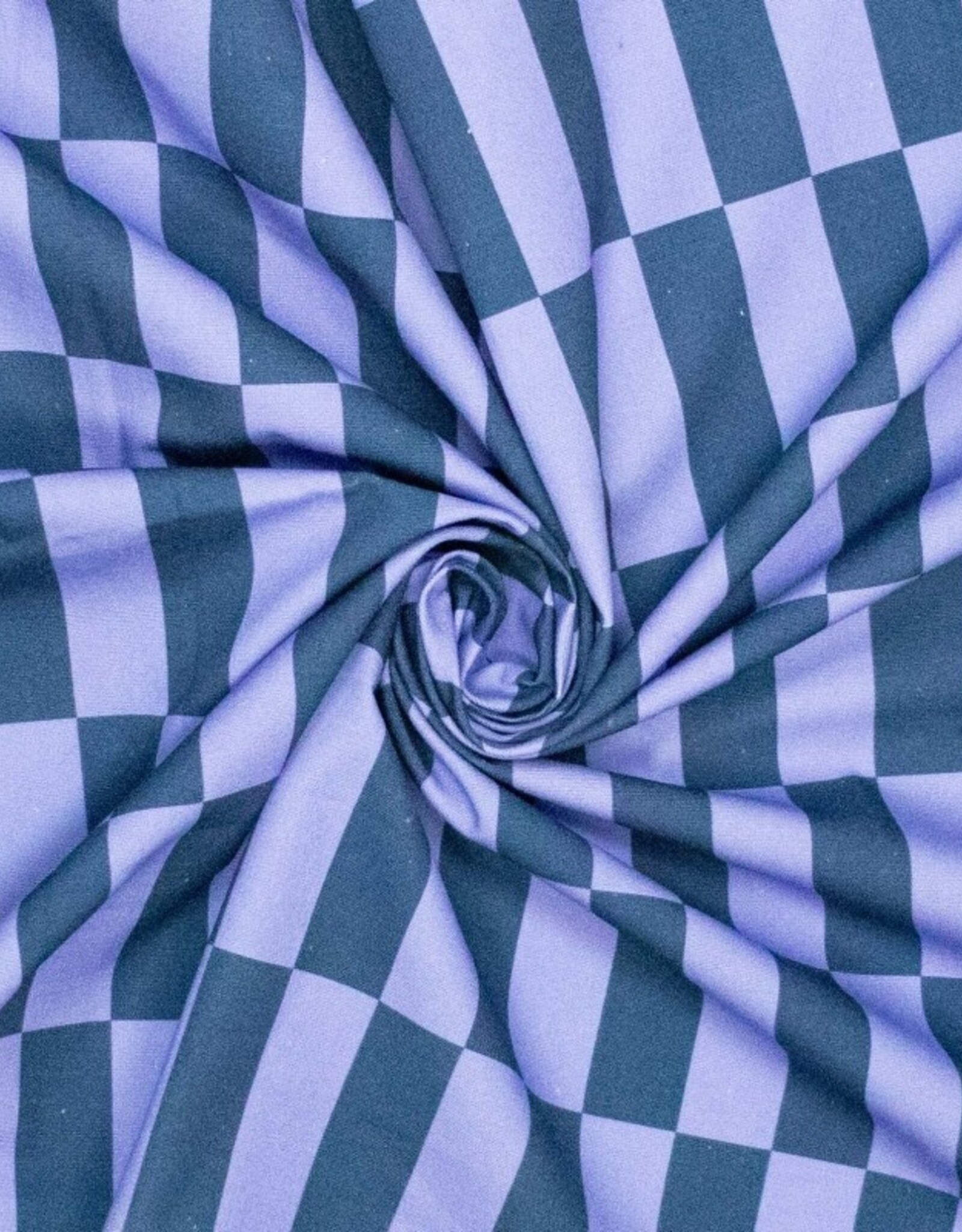 Canvas katoen - Azulejos - Blauw