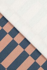 Canvas katoen - Azulejos - Caramel