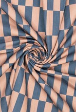 Canvas katoen - Azulejos - Caramel