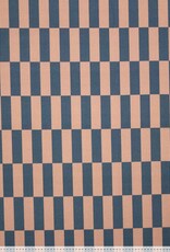 Canvas katoen - Azulejos - Caramel