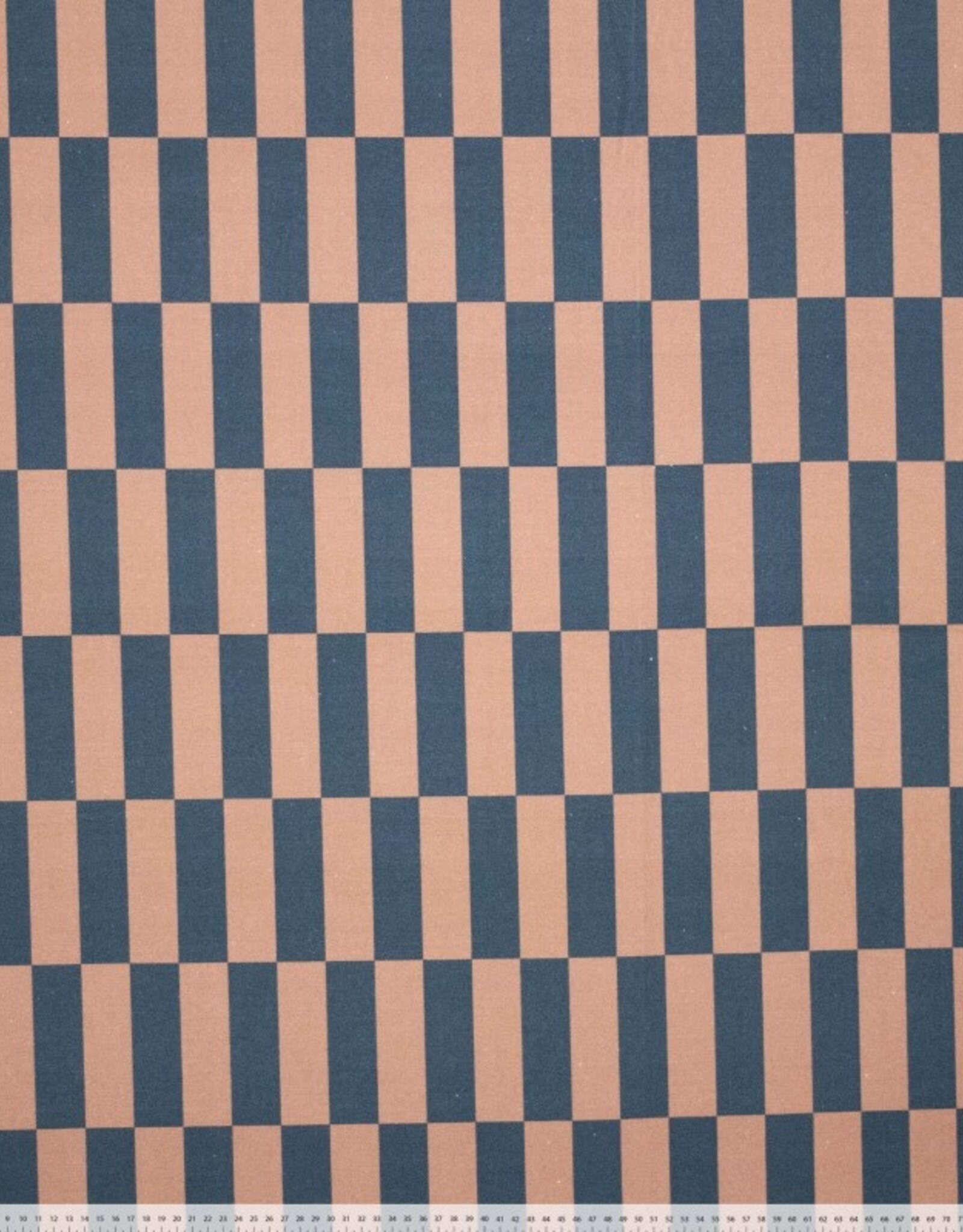 Canvas katoen - Azulejos - Caramel