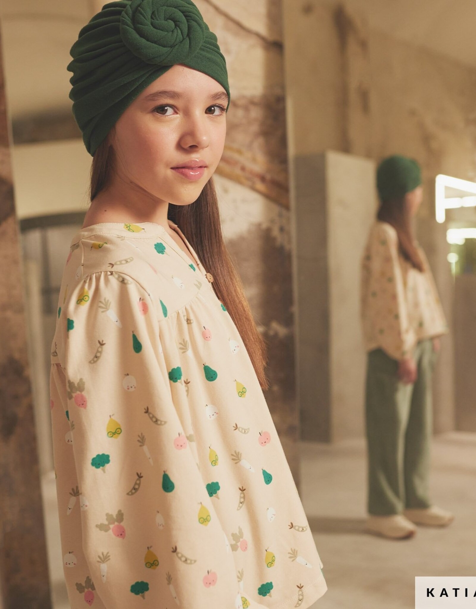 Katia Fabrics Tricot - Eat your vegies