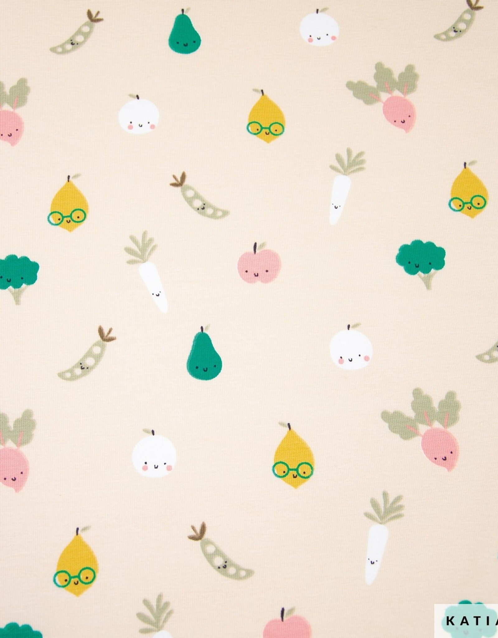 Katia Fabrics Tricot - Eat your vegies