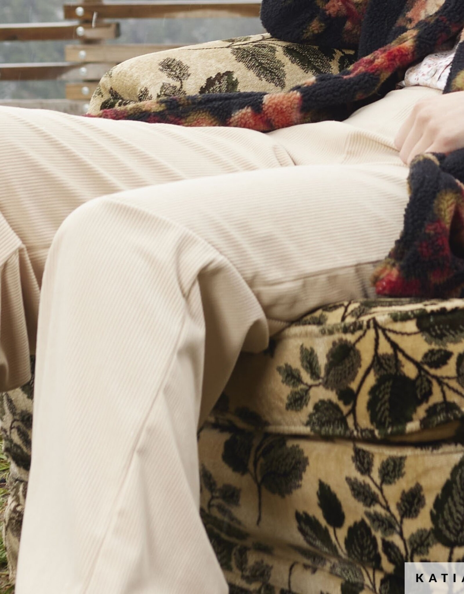 Katia Fabrics Soft Corduroy - Kaki