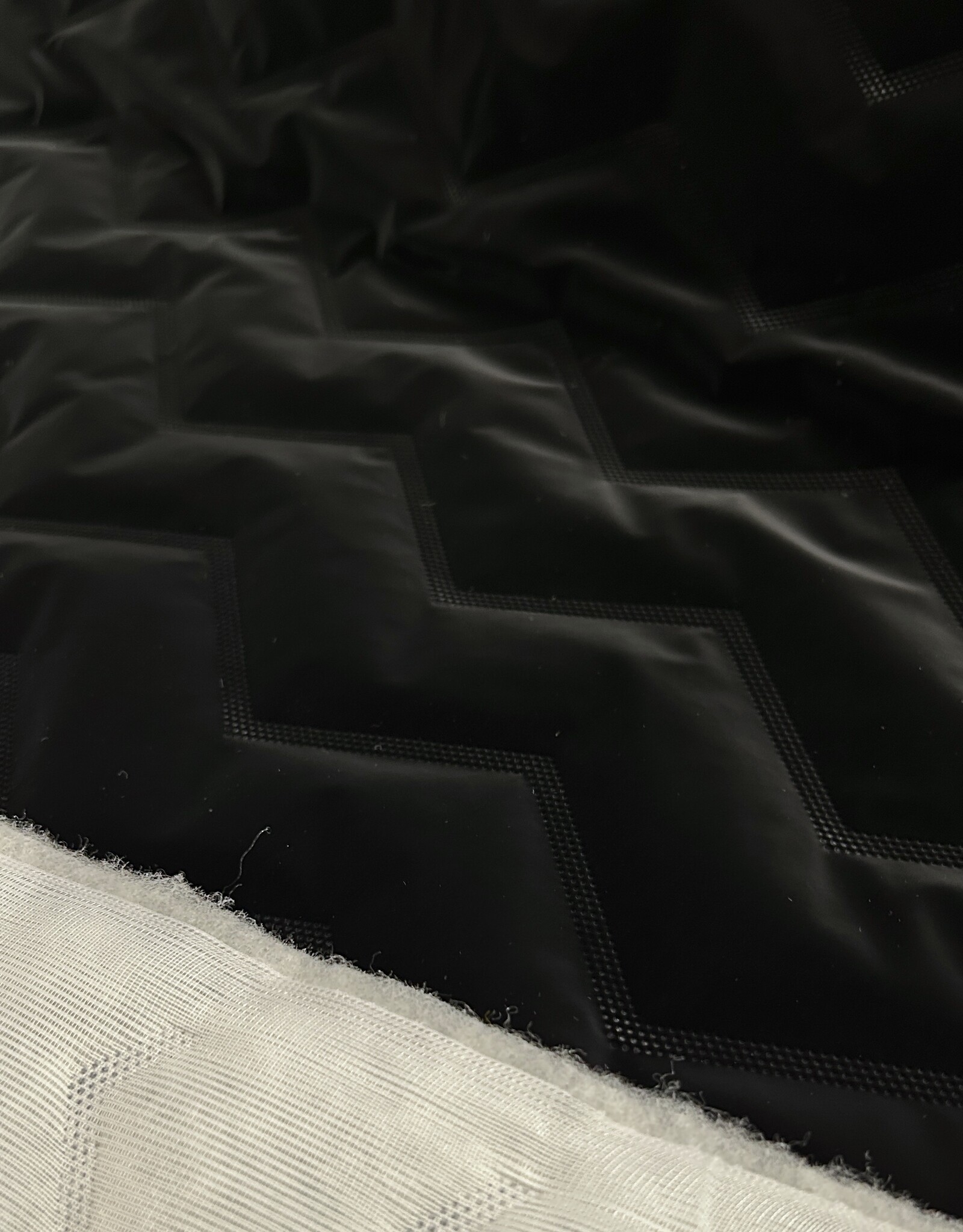 Stepper Peach skin - Black