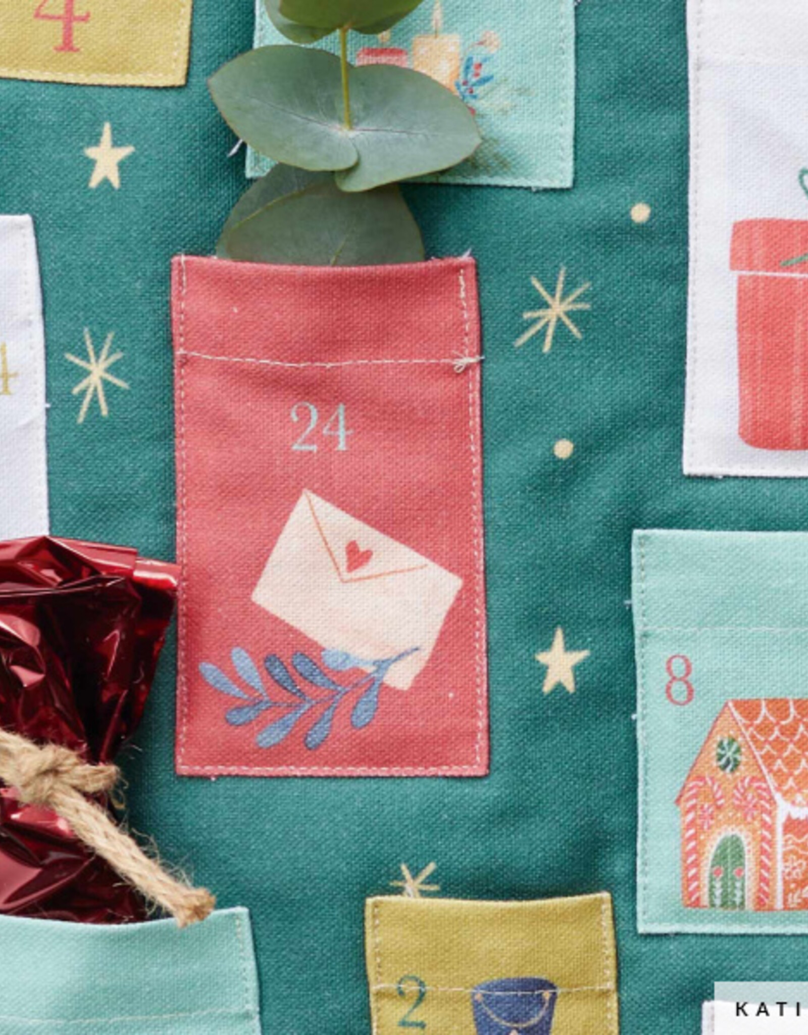 Paneel Adventkalender - Kerstboom