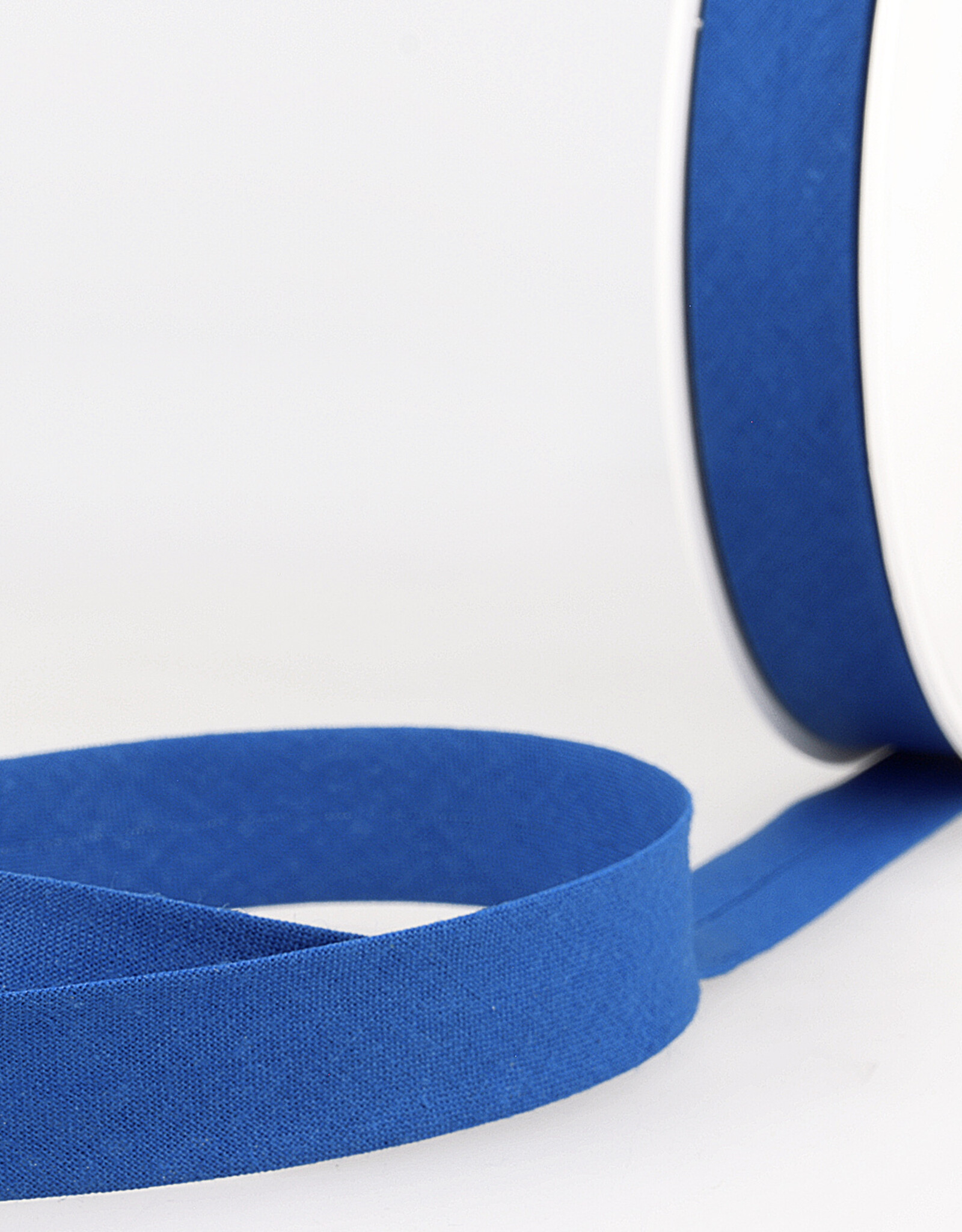 Katoen Biais -  blauw 118